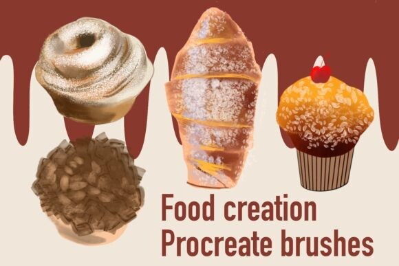 Food Illustration Create Procreate Brush