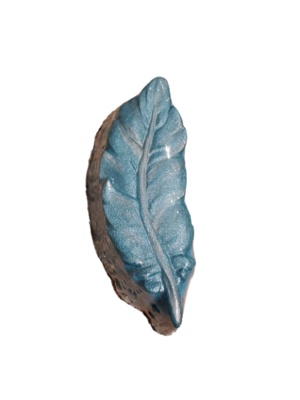 Bath Bomb - Turquoise Feather (Turquoise & Leather)
