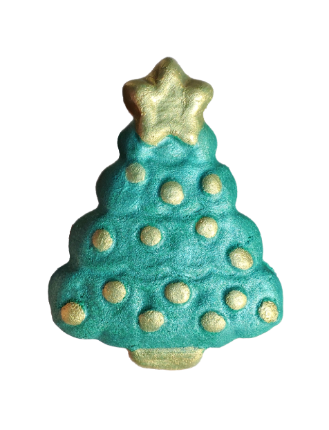Bath Bomb - Christmas Tree (Vanilla Bean Noel type)