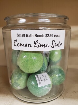 Bath Bomb Mini - Lemon Lime Soda 
