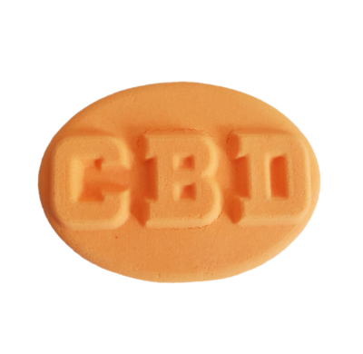 CBD Bath Bomb - Apricot Melon Bliss 80 mg