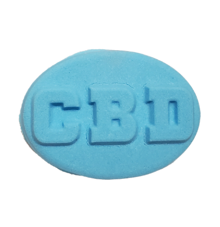 CBD Bath Bomb - Cooling Peppermint 80 mg