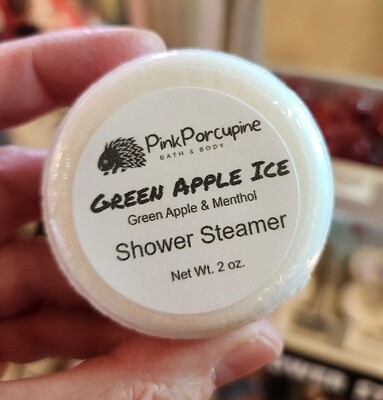 Aromatherapy Shower Steamer - Green Apple Ice