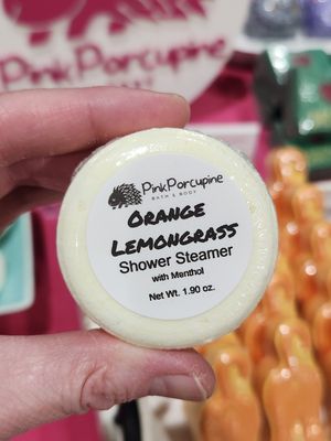 Aromatherapy Shower Steamer - Orange Lemongrass