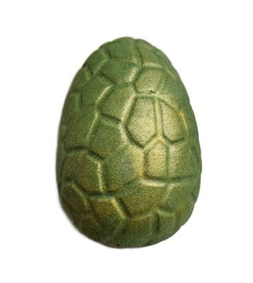 Bath Bomb - Dino Egg (Green Apple) with Dinosaur Toy Inside