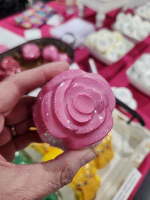 Bath Bomb - Pink Rose (Pink Sugar)