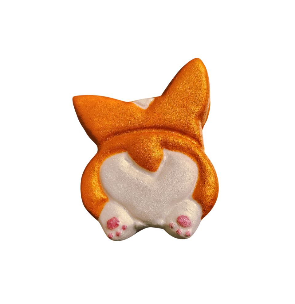 Bath Bomb -Corgi Butt (Cool Citrus Basil)
