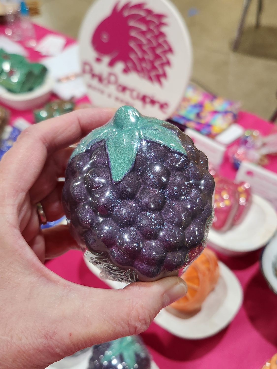 Bath Bomb - Blackberry (Blackberry Sage)