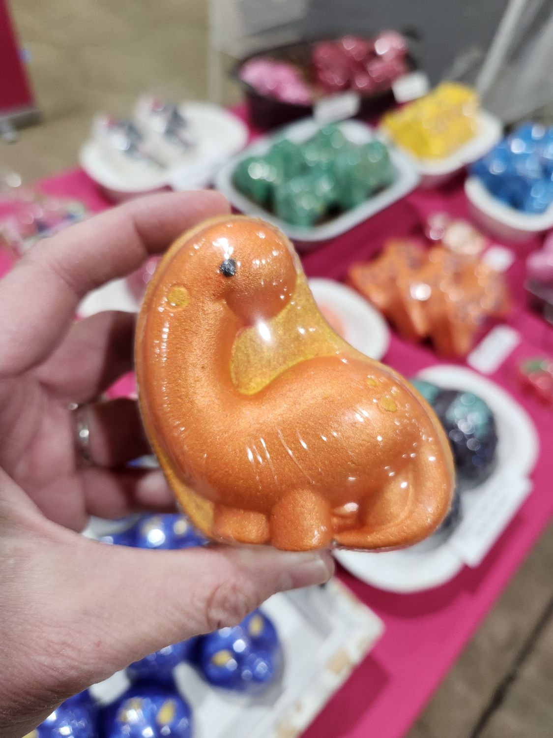 Bath Bomb - Dinosaur (Monkey Farts) with Dinosaur Toy Inside