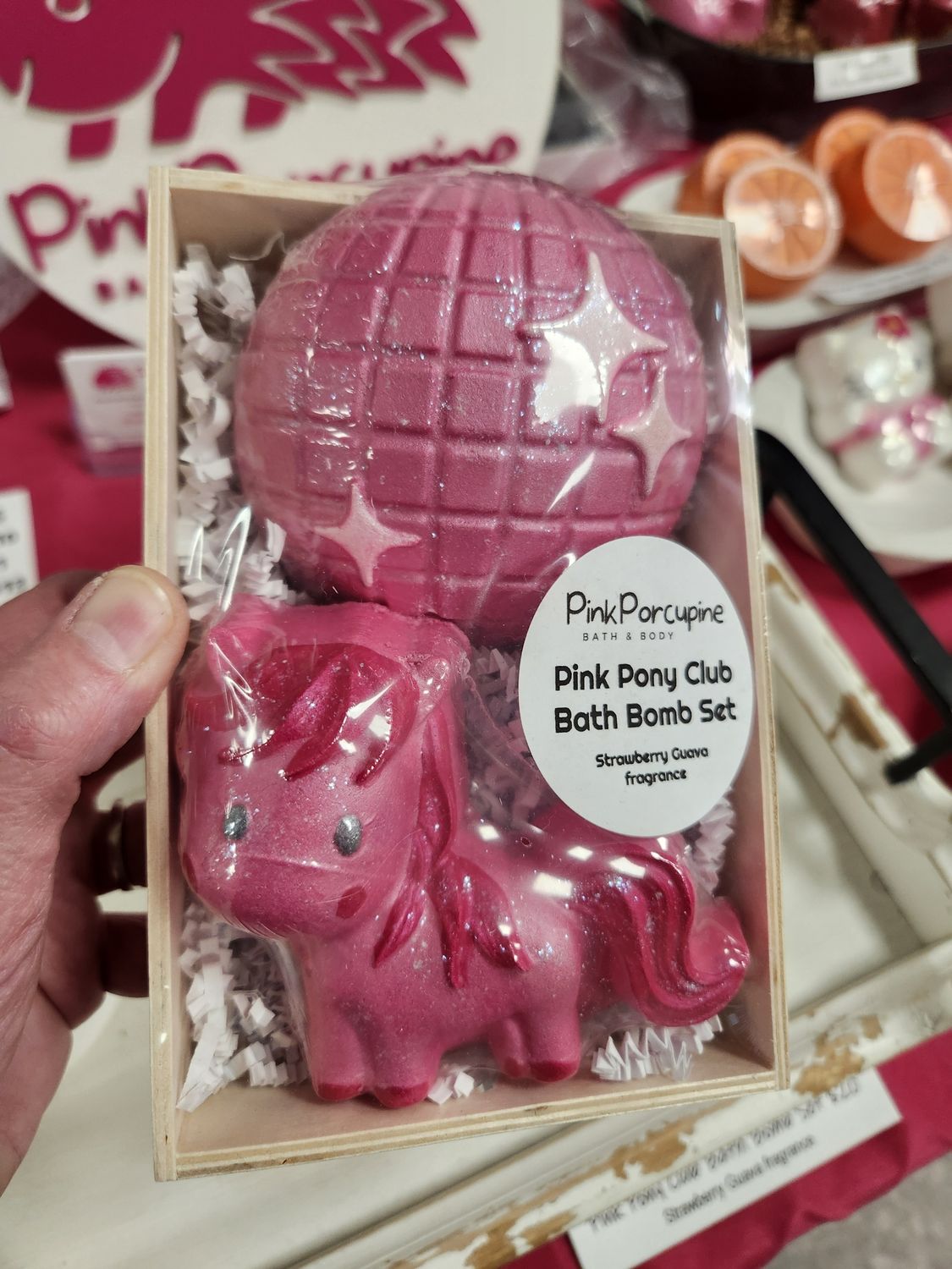 Bath Bomb - Pink Pony Club Bath Bomb Set (Strawberry Guava)