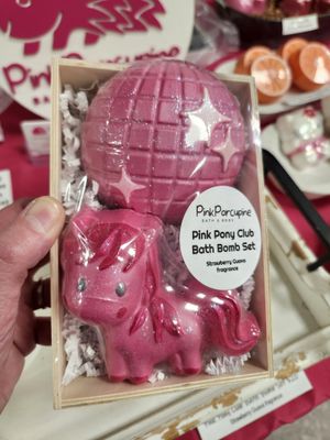 Bath Bomb - Pink Pony Club Bath Bomb Set (Strawberry Guava)