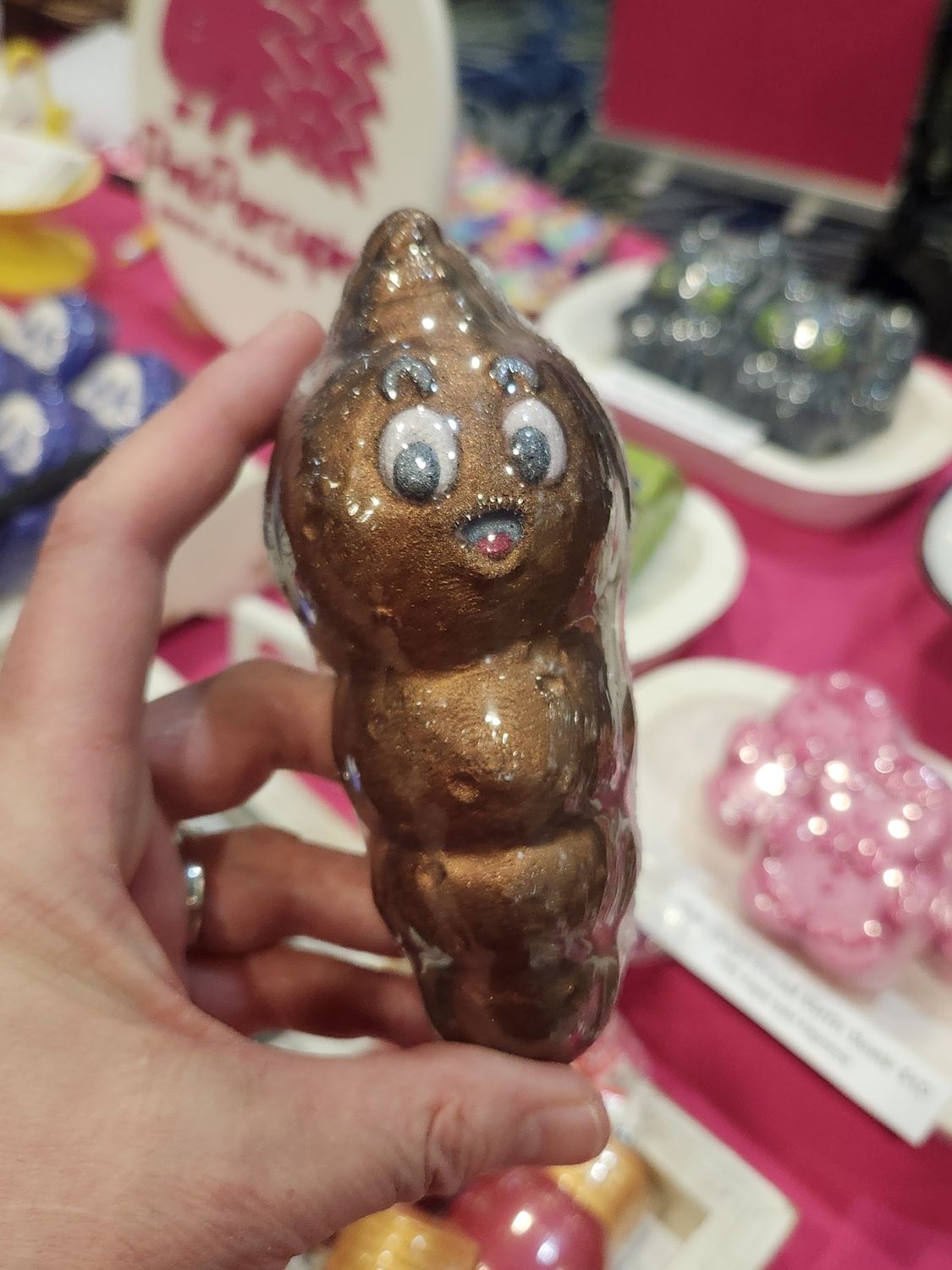Bath Bomb - Mr. Poop (Hot Chocolate) Toy Inside! Bath Bomb - Mr. Poop (Hot Chocolate) Toy Inside!