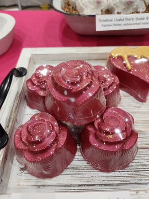 Bath Bomb - Portland Rose (Rose Jam type)