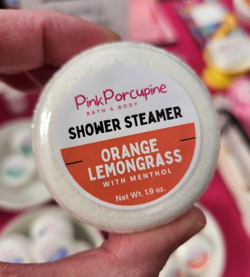Aromatherapy Shower Steamer - Orange Lemongrass Aromatherapy Shower Steamer - Orange Lemongrass