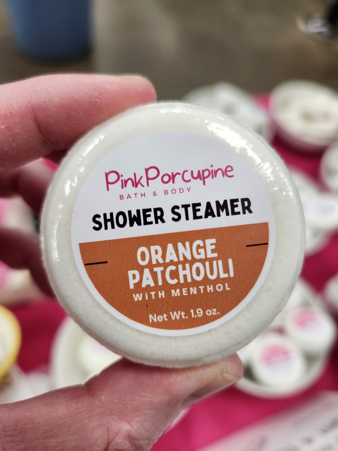 Aromatherapy Shower Steamer - Orange Patchouli