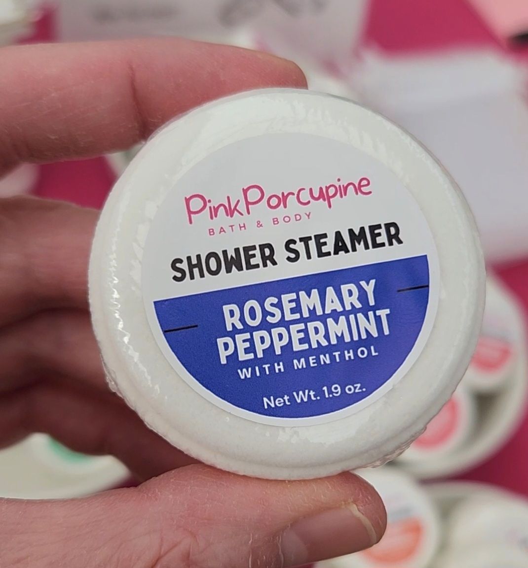 Aromatherapy Shower Steamer - Rosemary Peppermint Aromatherapy Shower Steamer - Rosemary Peppermint