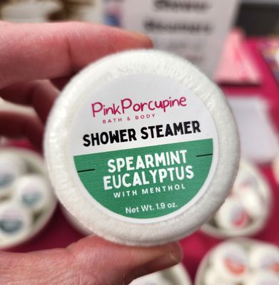 Aromatherapy Shower Steamer - Spearmint Eucalyptus Aromatherapy Shower Steamer - Spearmint Eucalyptus