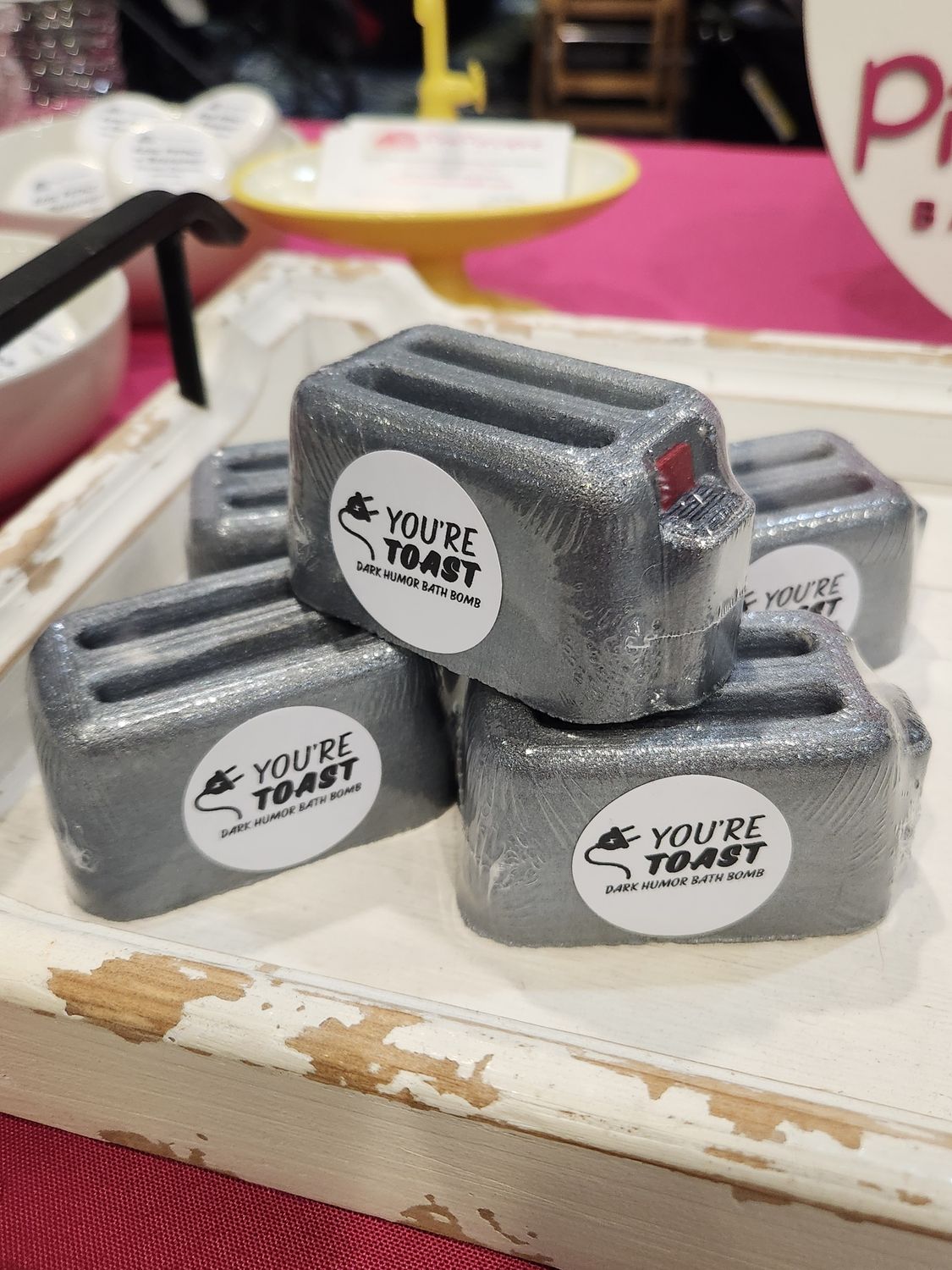 Bath Bomb - Flaming Toaster (Volcano)