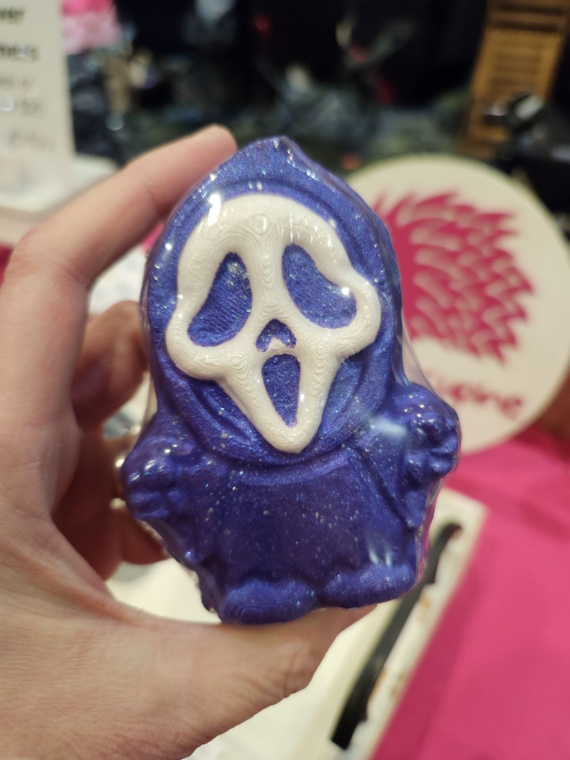 Bath Bomb - Killer Ghost ( Black Raspberry Vanilla)