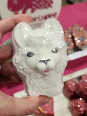 Bath Bomb - Rainbow Llama (Rainbow Sherbet)