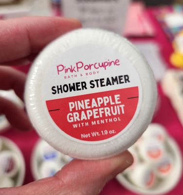 Aromatherapy Shower Steamer - Pineapple Grapefruit Aromatherapy Shower Steamer - Pineapple Grapefruit