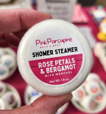 Aromatherapy Shower Steamer - Rose Petals & Bergamot Aromatherapy Shower Steamer - Rose Petals & Bergamot