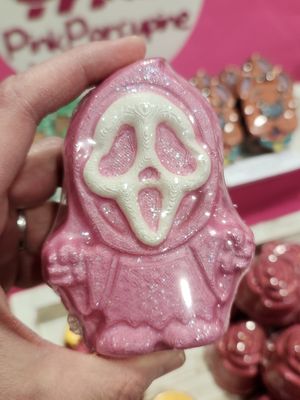 Bath Bomb - Pink Killer Ghost (Bombshell type)