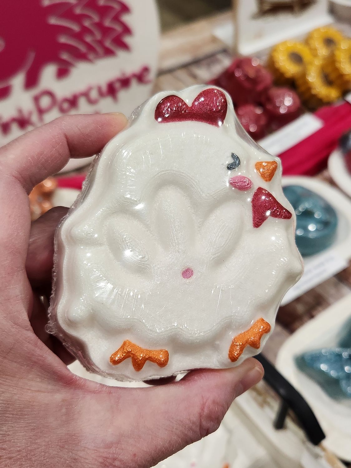 Bath Bomb - Guess What Chicken Butt (Mango Papaya)