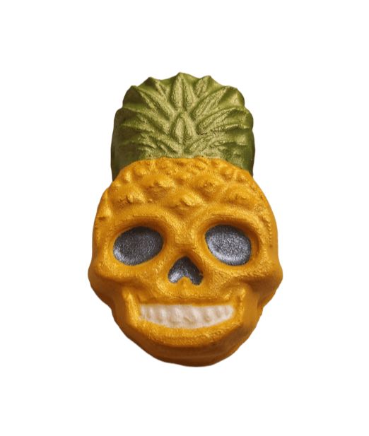 Bath Bomb - Pineapple Skull (Papaya Paradise) Bath Bomb - Pineapple Skull (Papaya Paradise)