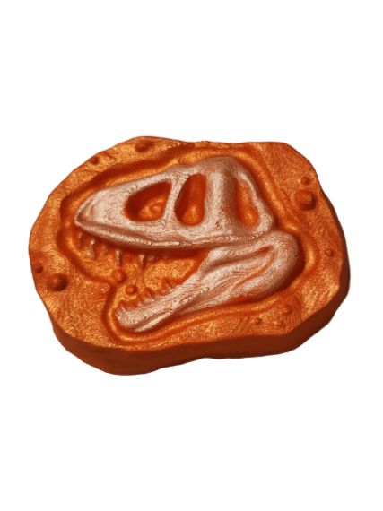 Bath Bomb - Dinosaur Fossil (Monkey Farts) Fossil Charm Inside!