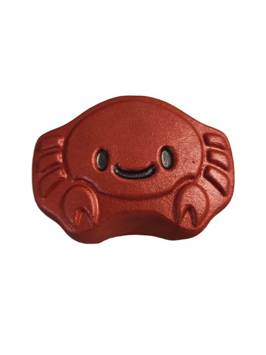 Bath Bomb - Lil' Crabby (Beach Bum) Crab Charm Inside!