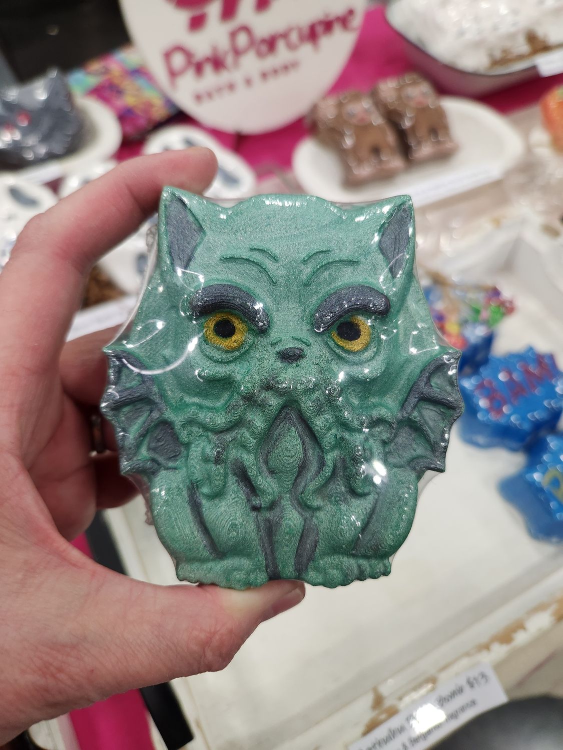 Bath Bomb - Cathulhu (Bleu & Bergamot) Bath Bomb - Cathulhu (Bleu & Bergamot)