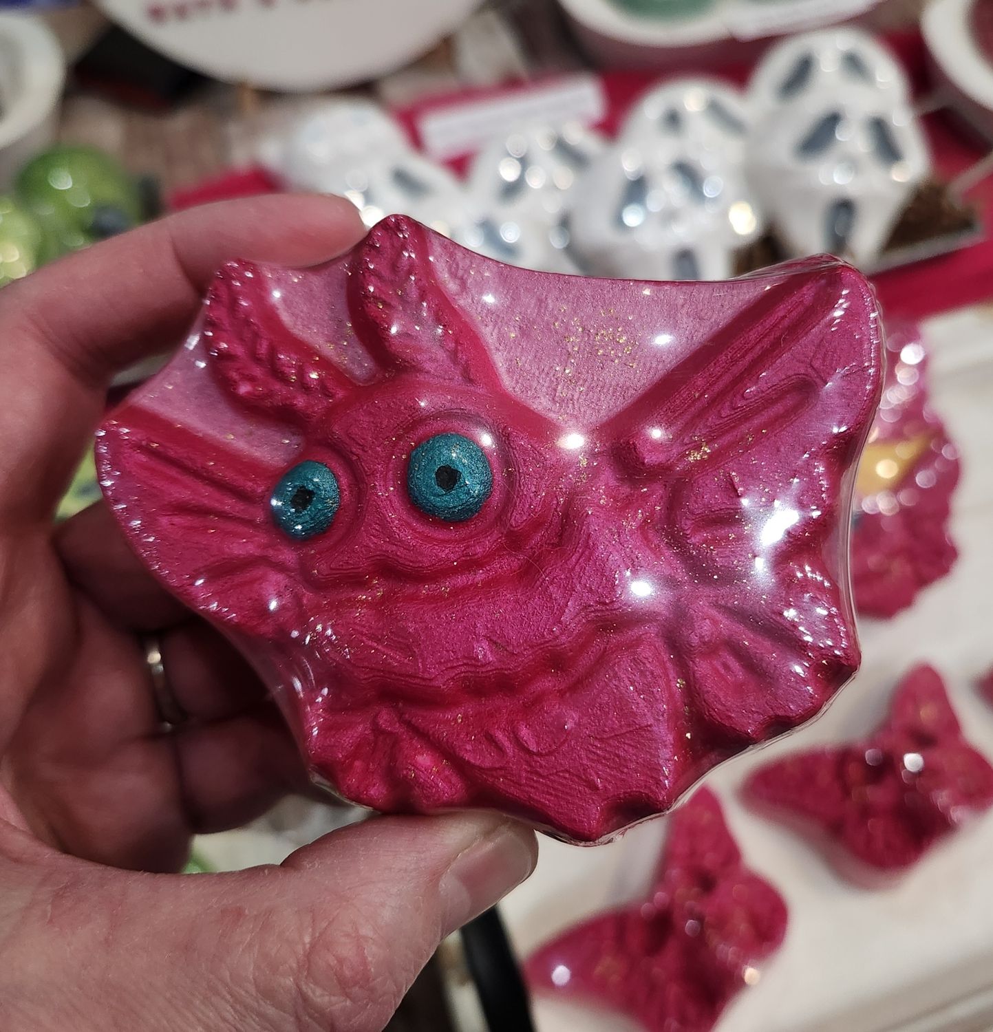 Bath Bomb - Pink Mothman (Strawberry Guava)