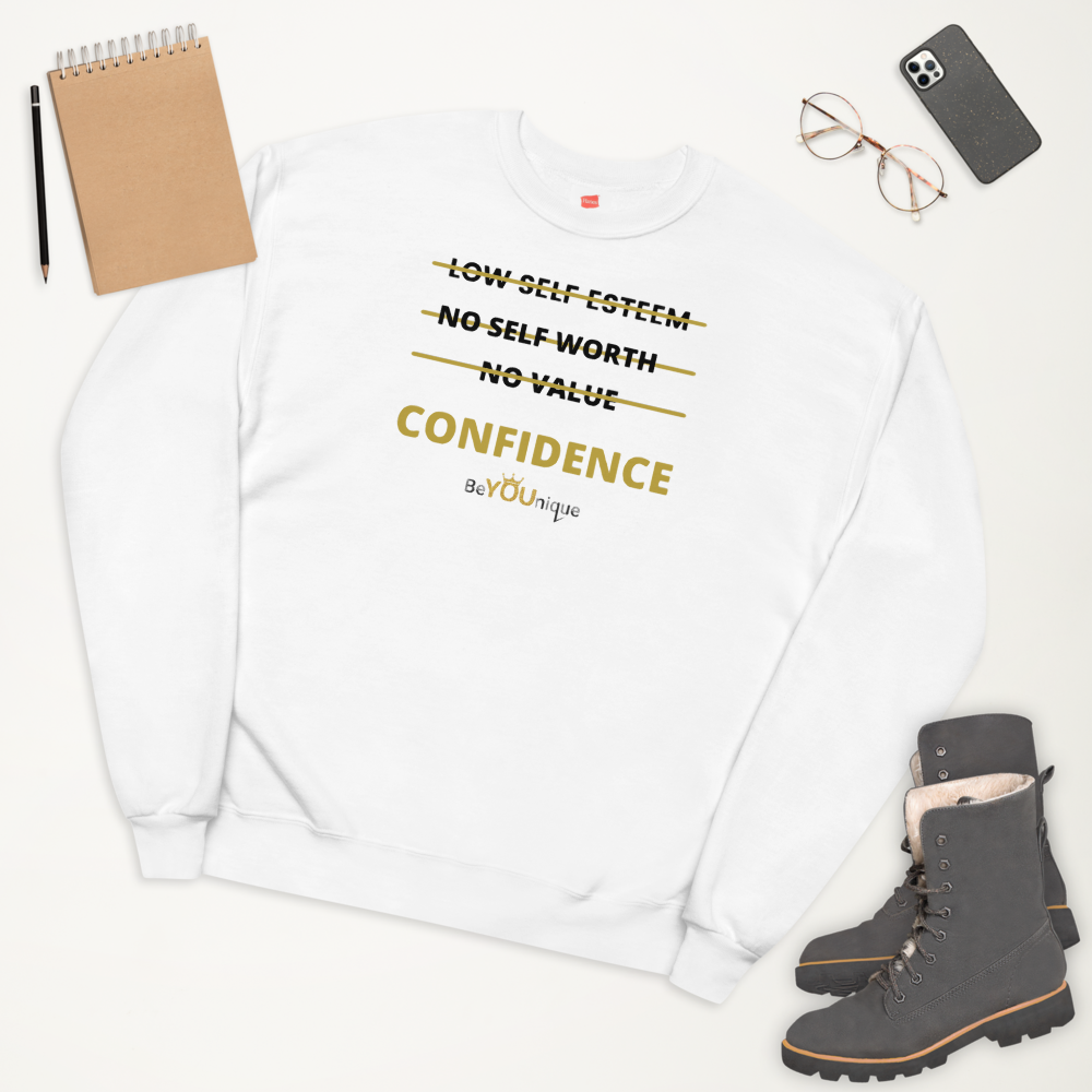 No Boundaries- Confidence Sweatshirt.. Black Label