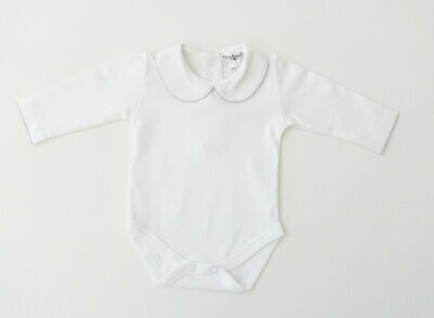 BODY 100% ALGODÓN PIMA CUELLO BEBE