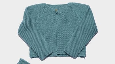 CHAQUETA VERDE JADE