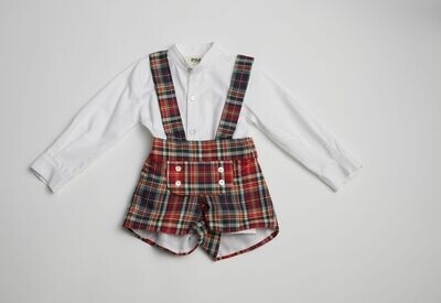 PETO NIÑO TARTAN