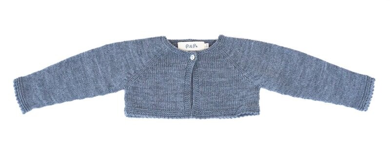 CHAQUETA CORTA GRIS