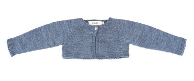 CHAQUETA CORTA GRIS