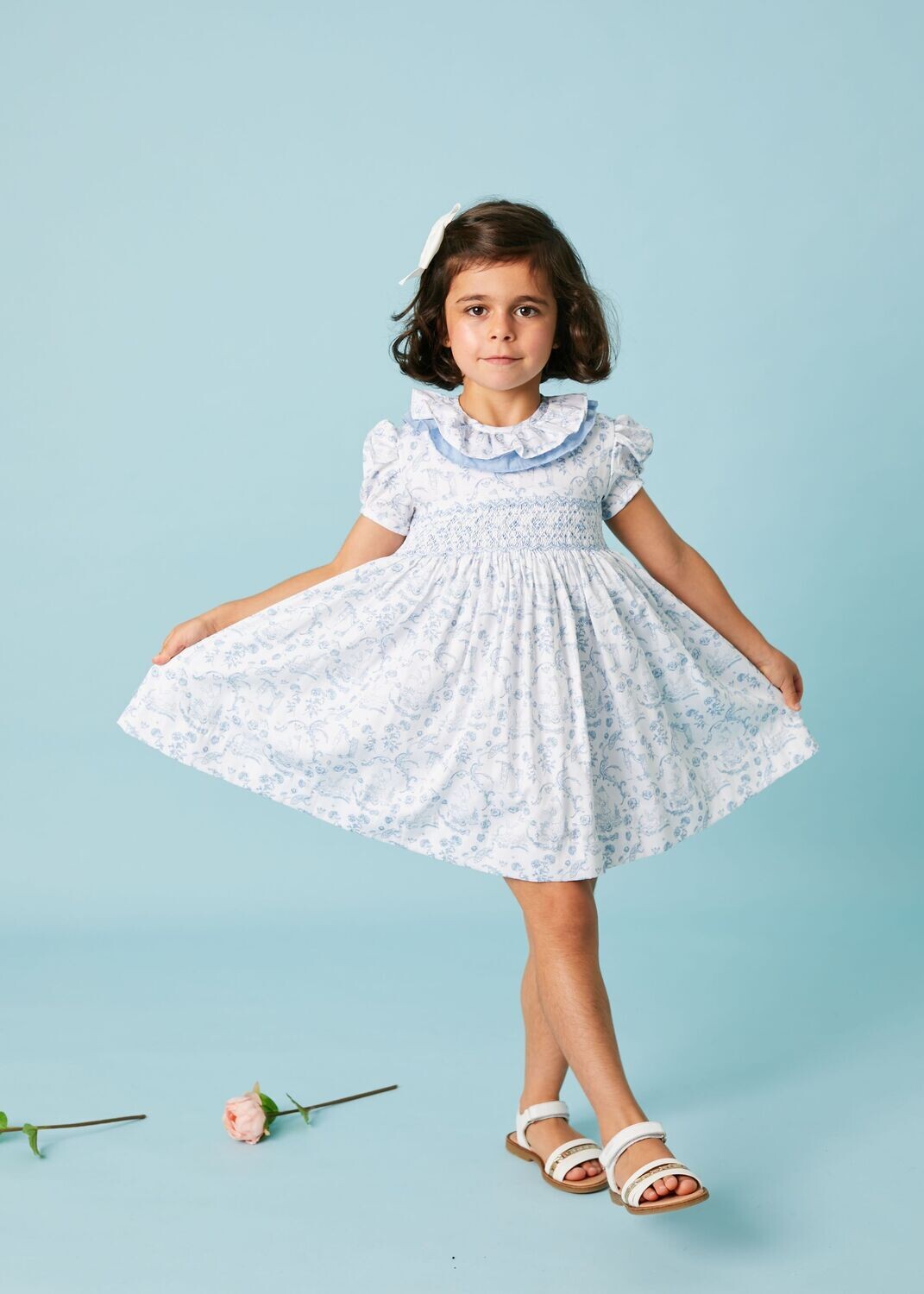 VESTIDO NIDO TOILE RABBIT