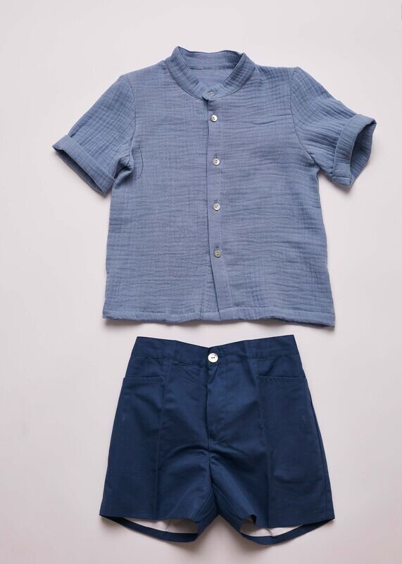 SHORT AZUL