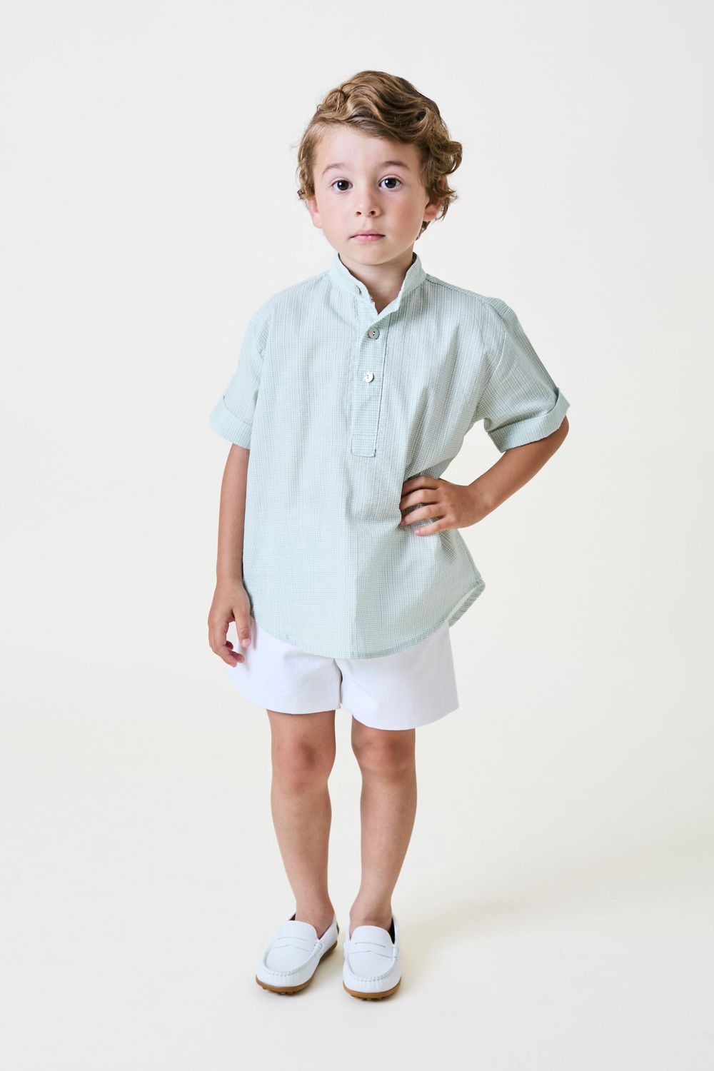 CAMISA VICHY VERDE