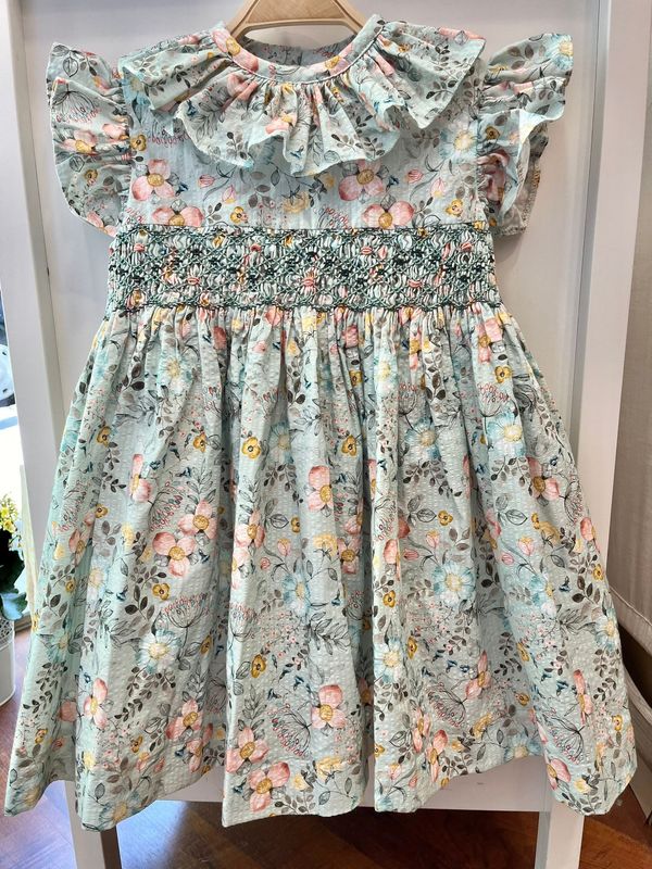 VESTIDO DE NIDO SALVIA