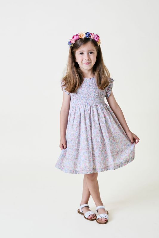 VESTIDO SMOCK CAROLINA