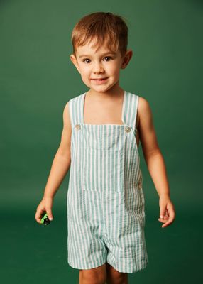 PETO NIÑO RAYAS VERDES