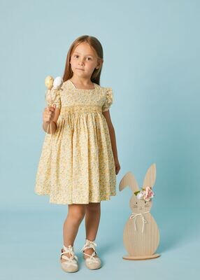 VESTIDO DE NIDO AMARELO