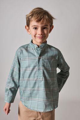 CAMISA CUADROS VERDES