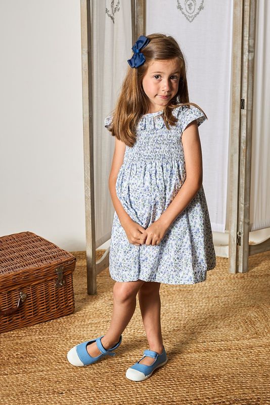 VESTIDO SMOCK SANTORINI