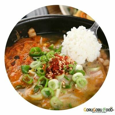김치 콩나물국 Kimchi Sprouts Soup (FOR 2)