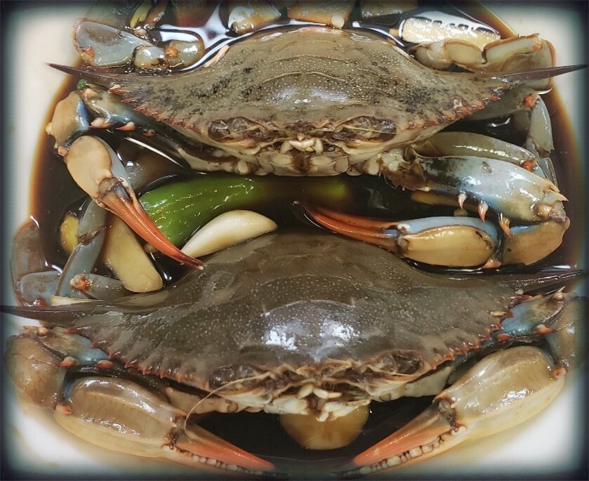 한국 연평도 알배기 암꽃게(2마리) Marinated Raw Crab With Roe